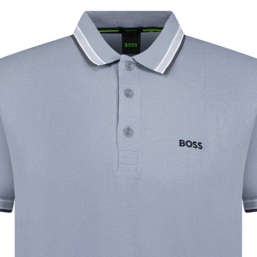 Hugo Boss Paddy Polo Shirt Grey - Boinclo - Outlet Sale Under Retail