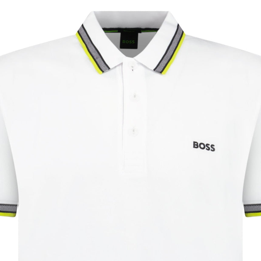 Hugo Boss Paddy Polo Shirt White - Boinclo - Outlet Sale Under Retail
