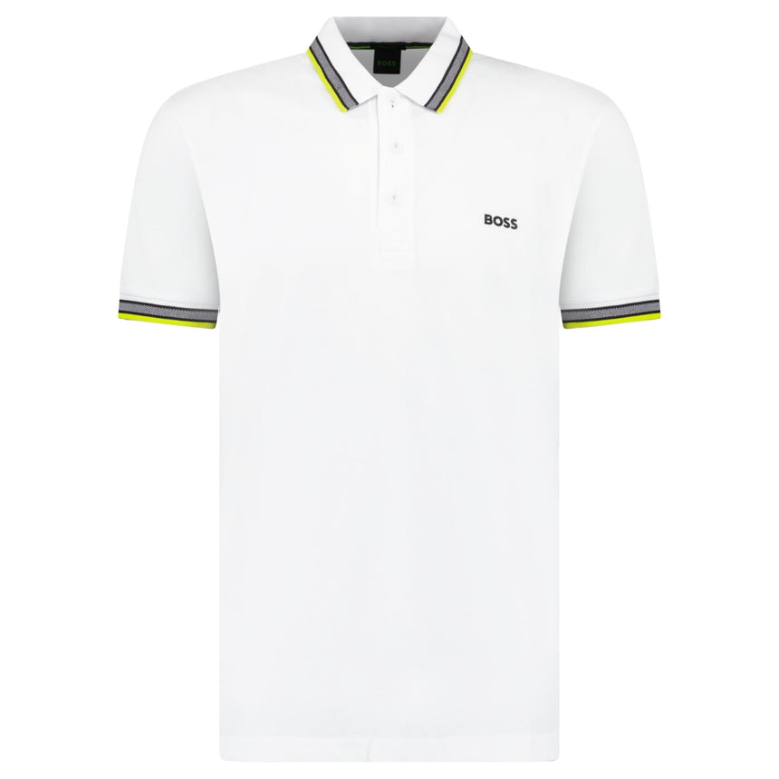 Hugo Boss Paddy Polo Shirt White - Boinclo - Outlet Sale Under Retail