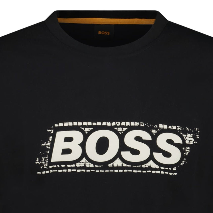 Hugo Boss 'Wheel' T-Shirt Black - Boinclo - Outlet Sale Under Retail