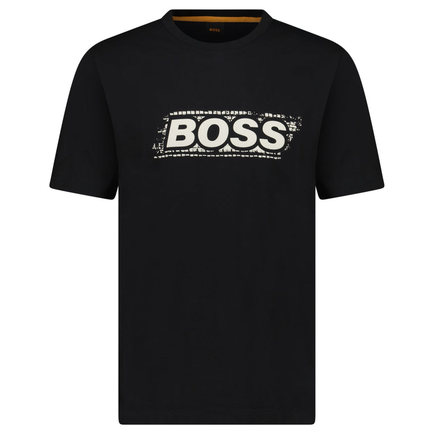 Hugo Boss 'Wheel' T-Shirt Black - Boinclo - Outlet Sale Under Retail