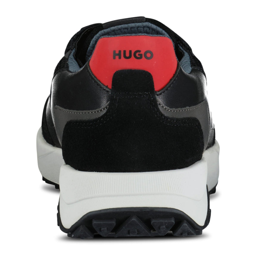 Hugo Boss Hugo 'Kane' Trainers Black, Red & White - Boinclo - Outlet Sale Under Retail