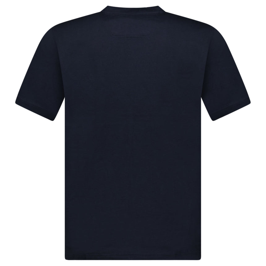 Hugo Boss Iconic Zone Logo T-Shirt in Navy - Boinclo - Outlet Sale Under Retail