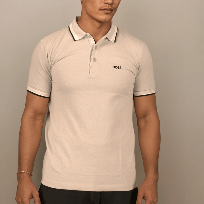 Hugo Boss Paddy Polo Shirt Light Grey - Boinclo - Outlet Sale Under Retail