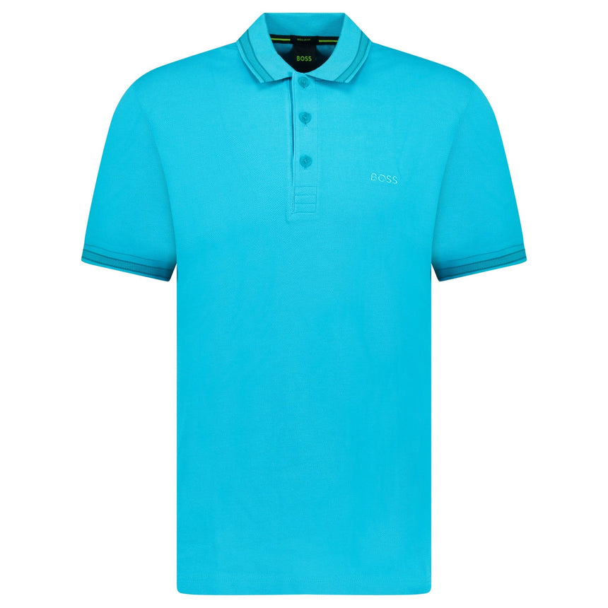 Hugo Boss Paddy Polo Shirt Light Turquoise - Boinclo - Outlet Sale Under Retail