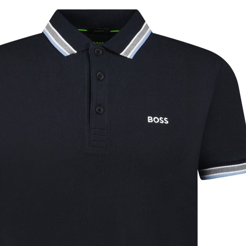 Hugo Boss Paddy Polo Shirt Navy - Boinclo - Outlet Sale Under Retail