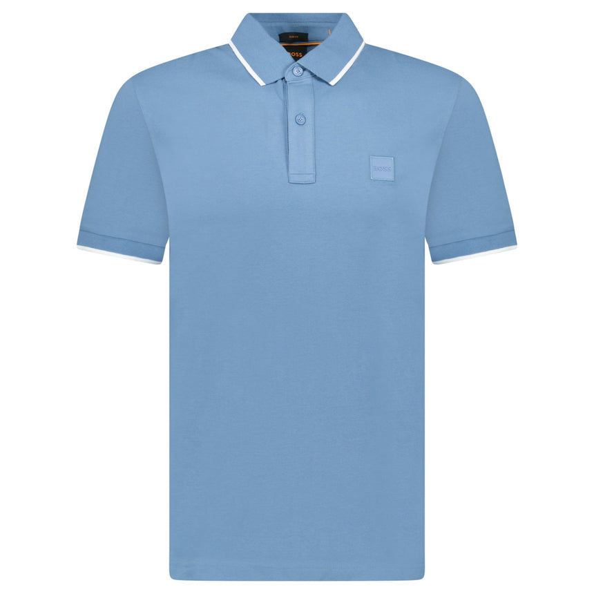 Hugo Boss Passertip Polo T-Shirt in Blue - Boinclo - Outlet Sale Under Retail