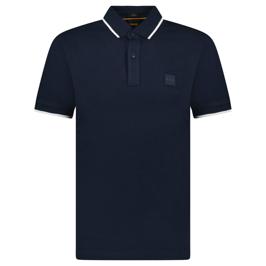 Hugo Boss Passertip Polo T-Shirt in Navy - Boinclo - Outlet Sale Under Retail