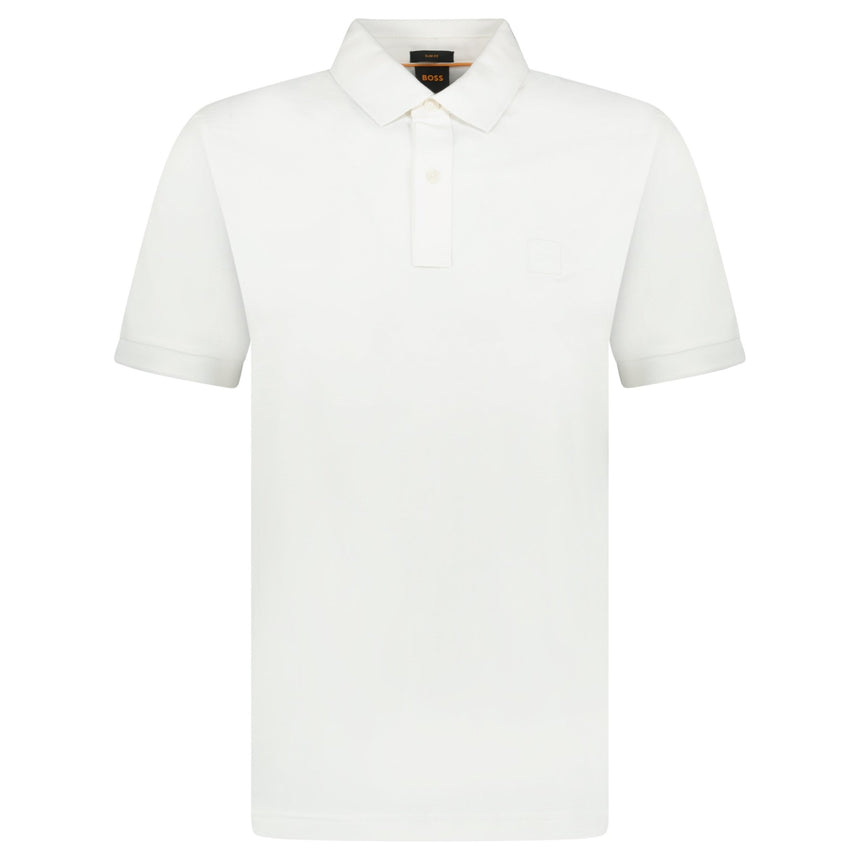 Hugo Boss Passertip Polo T-Shirt in White - Boinclo - Outlet Sale Under Retail