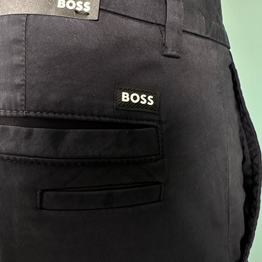 Hugo Boss Slim Fit Chino Trousers Navy - Boinclo - Outlet Sale Under Retail