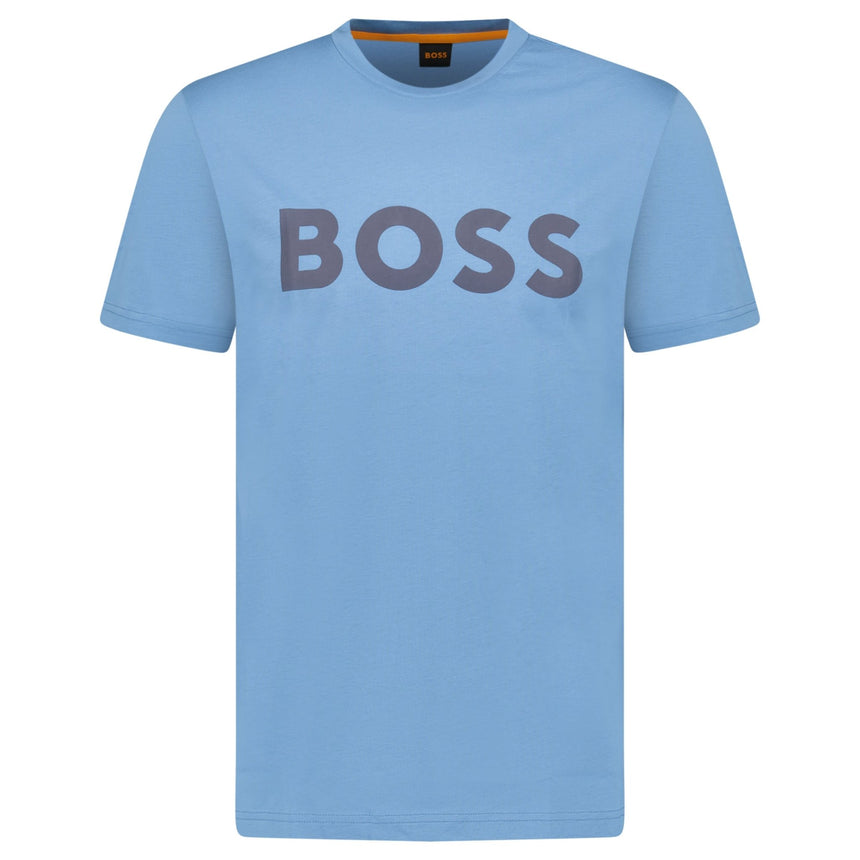 Hugo Boss Thinking 1 Logo T-Shirt in Blue - Boinclo - Outlet Sale Under Retail