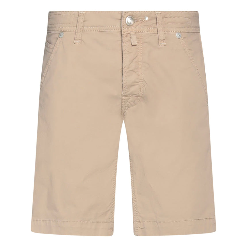 Jacob Cohen Bermuda Shorts Fur Patch Beige - Boinclo ltd - Outlet Sale Under Retail