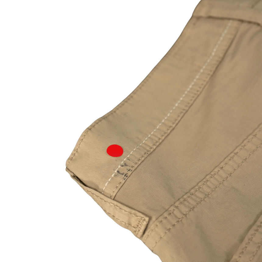 Jacob Cohen Bermuda Shorts Fur Patch Beige (Defect) - Boinclo - Outlet Sale Under Retail