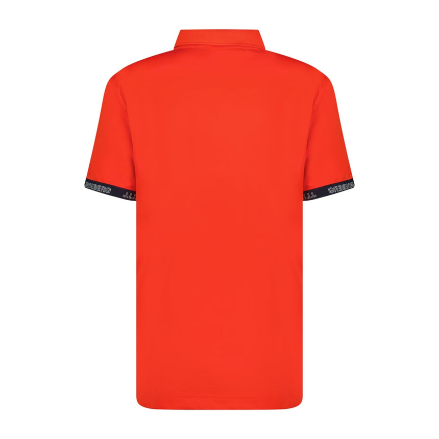 J.Lindeberg Guy Golf Polo Fiery Red - Boinclo - Outlet Sale Under Retail