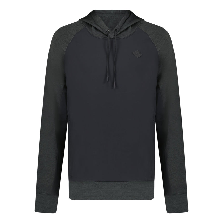 J.Lindeberg Kent Golf Hoodie Black Melange - Boinclo - Outlet Sale Under Retail
