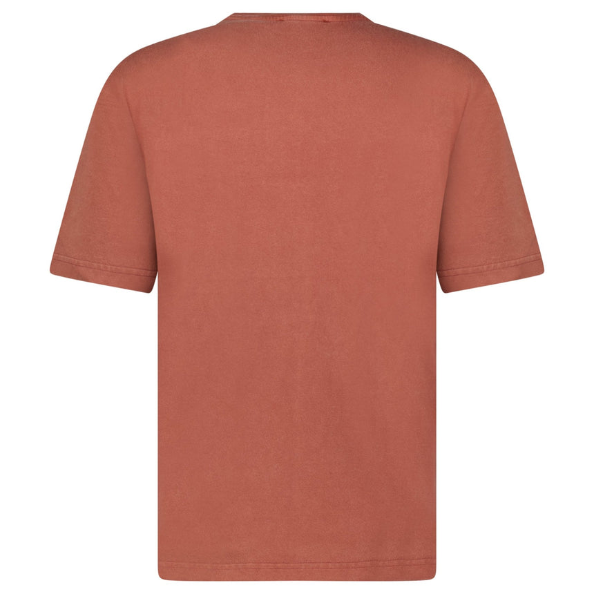 Missoni Sport Embroidery Logo Crew Neck T-Shirt Rust Brown - Boinclo - Outlet Sale Under Retail