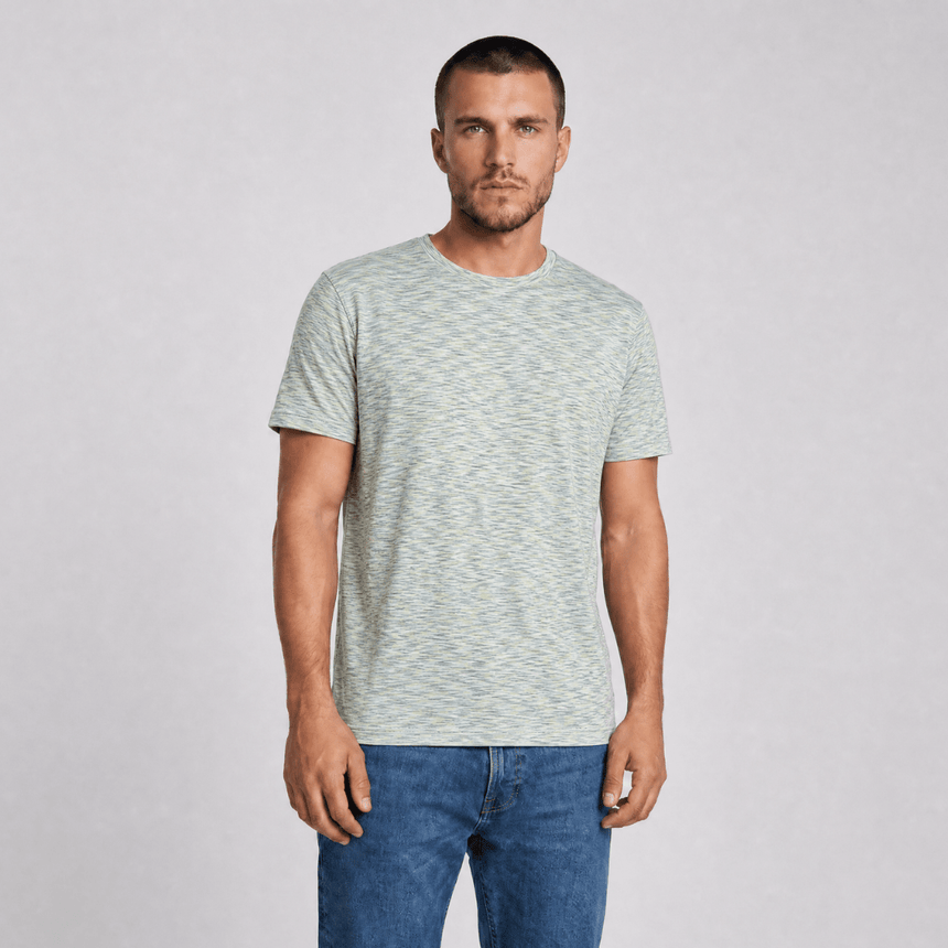 Missoni Space Dye Short Sleeve T-Shirt Lime - Boinclo - Outlet Sale Under Retail