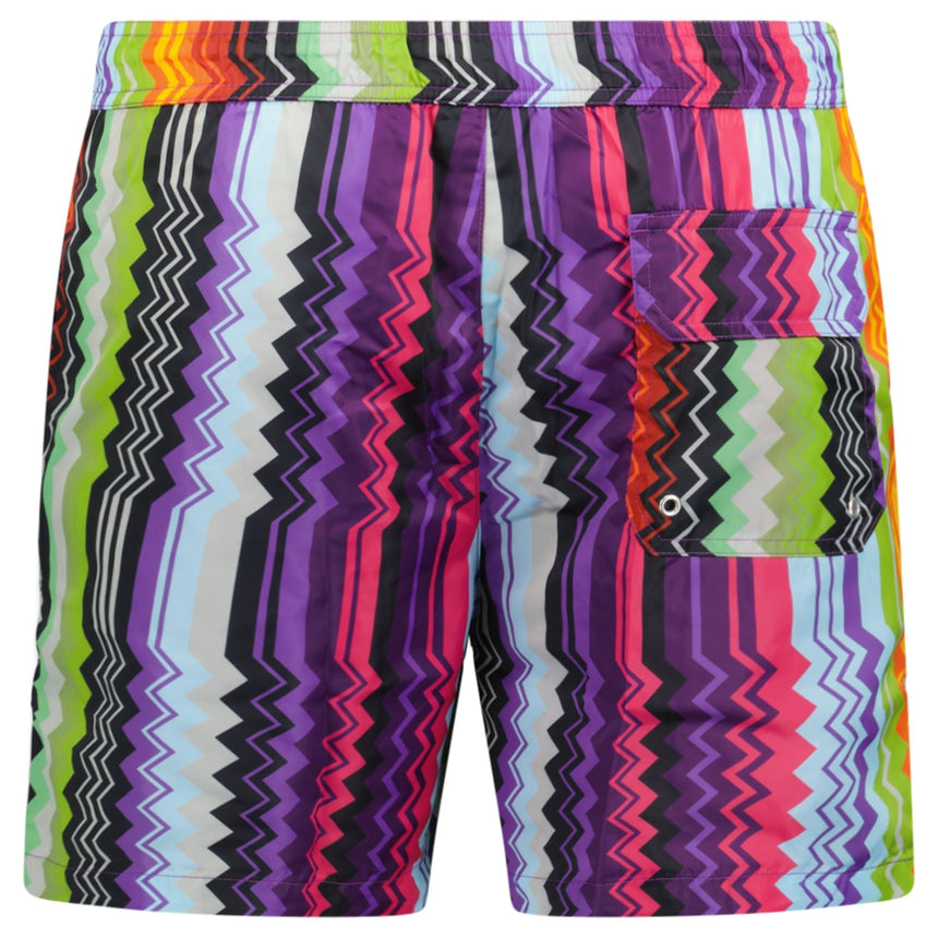 Missoni Zig Zag Swim Shorts Multi Colour - Boinclo - Outlet Sale Under Retail