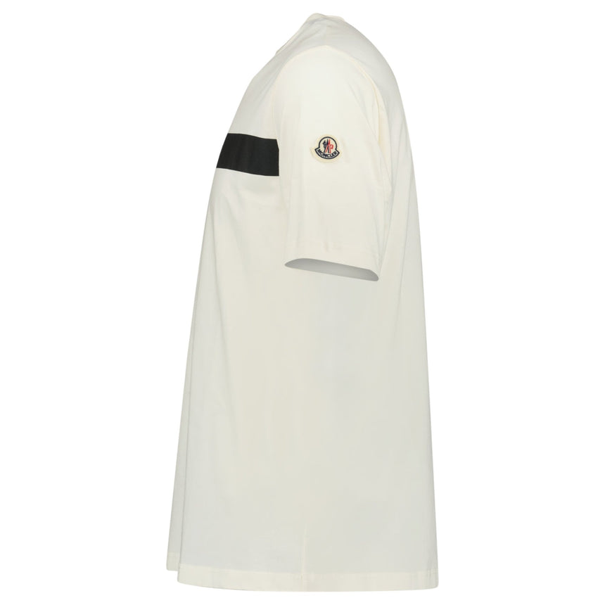 Moncler Band T-Shirt in White - Boinclo - Outlet Sale Under Retail
