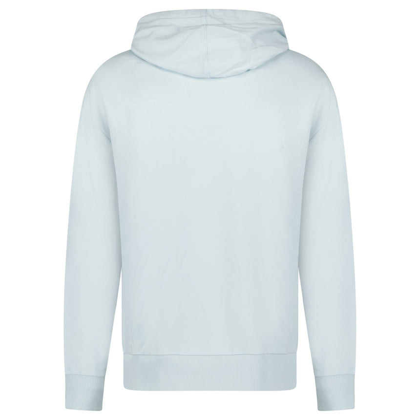 Moncler Embroidered Logo Hoodie in Light Blue - Boinclo - Outlet Sale Under Retail