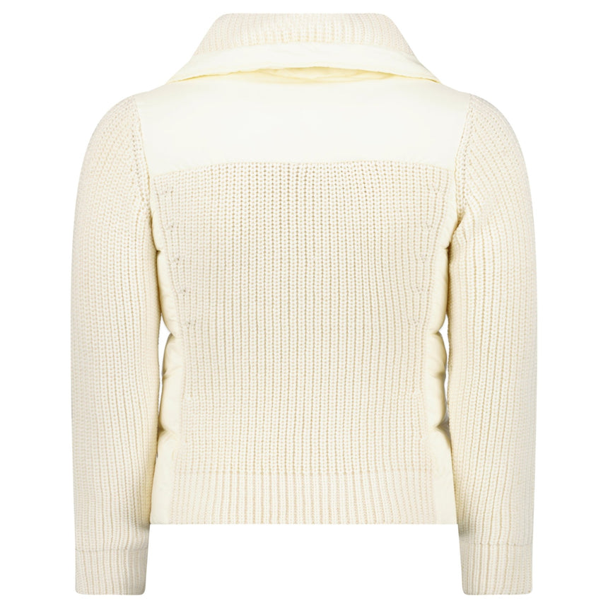 Moncler Grenoble Hybrid Jacket in Cream - Boinclo - Outlet Sale Under Retail