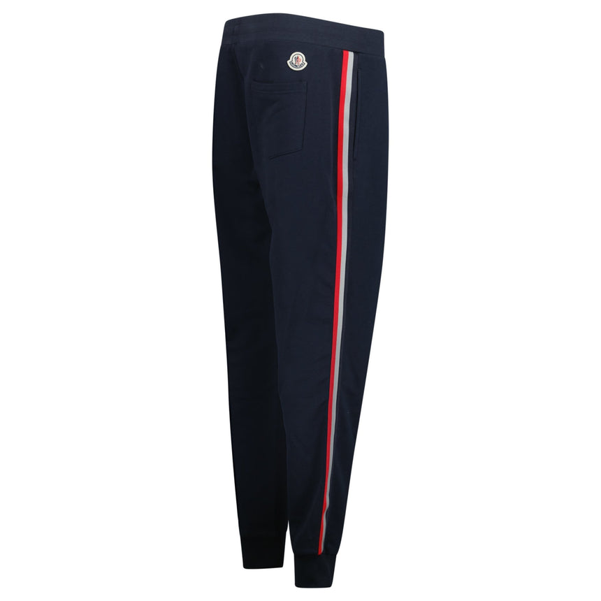Moncler Logo Jogger Sweatpants Stripe Navy - Boinclo ltd - Outlet Sale Under Retail