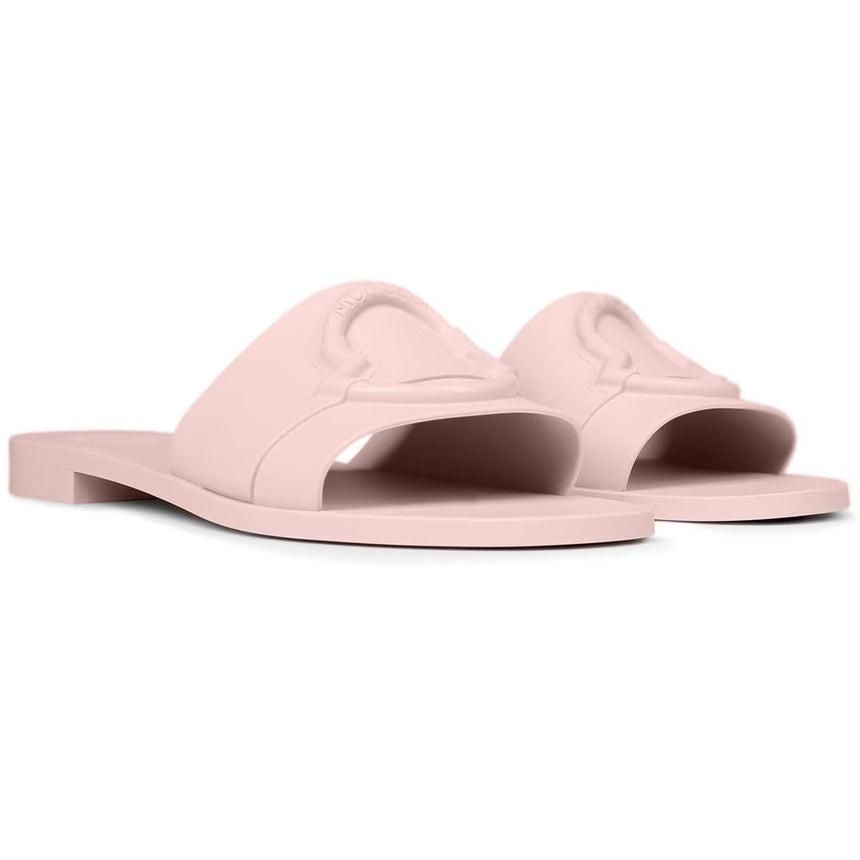 Moncler Mon Sliders in Pink - Boinclo - Outlet Sale Under Retail