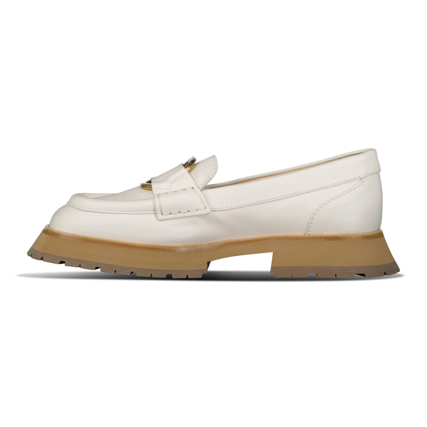 Moncler Bell Loafers White - Boinclo - Outlet Sale Under Retail