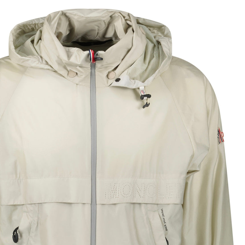 Moncler Grenoble Negara Windbreaker Jacket in Stone - Boinclo - Outlet Sale Under Retail