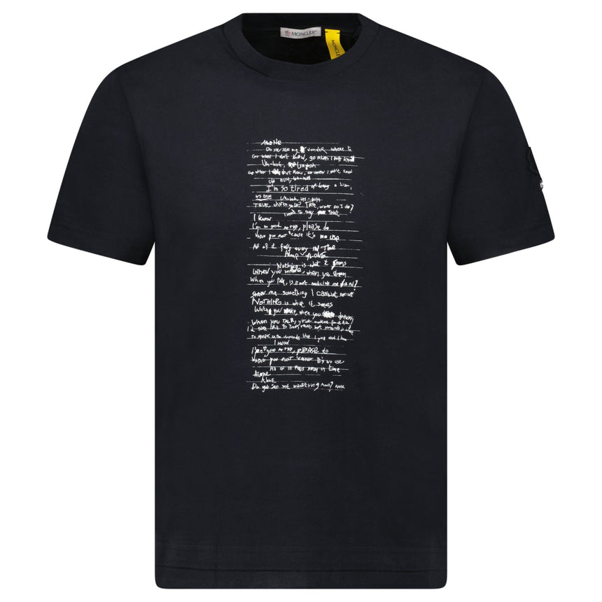 Moncler x Willow Smith Lyric T-Shirt in Black - Boinclo - Outlet Sale Under Retail