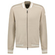 Moncler Padded Zip - Up Cardigan Jacket in Beige - Boinclo - Outlet Sale Under Retail