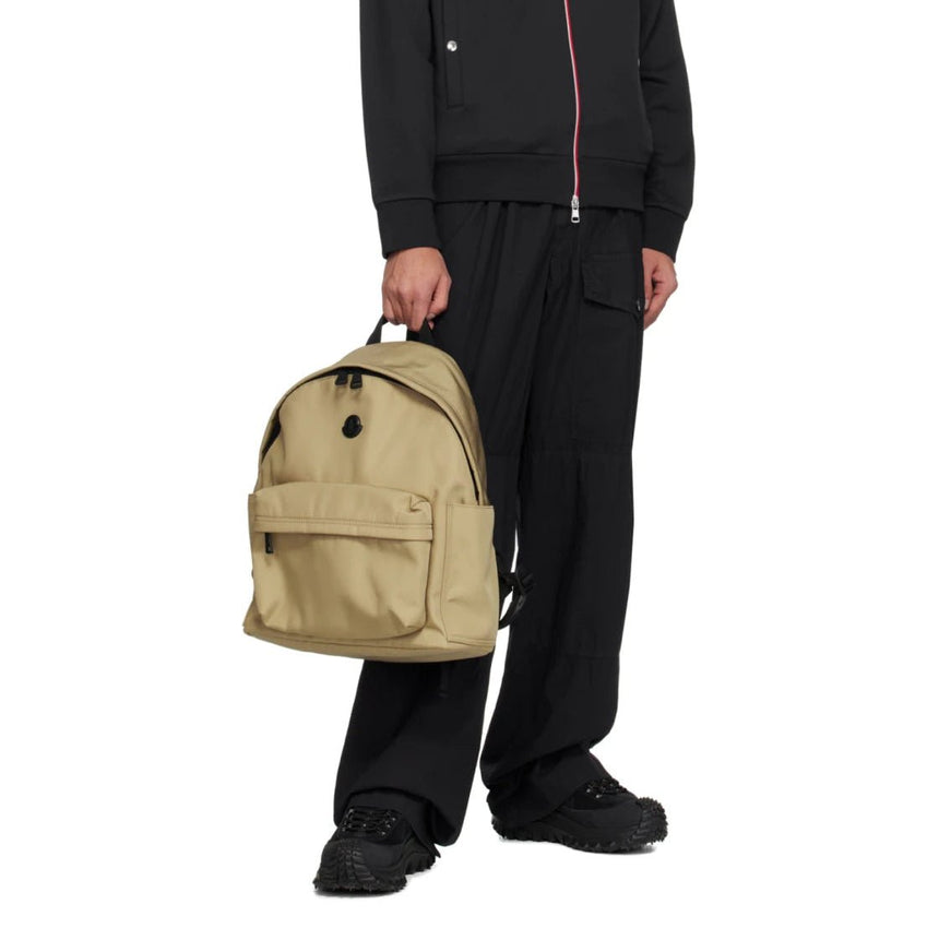 Moncler 'Pierrick' Rucksack Beige - Boinclo - Outlet Sale Under Retail