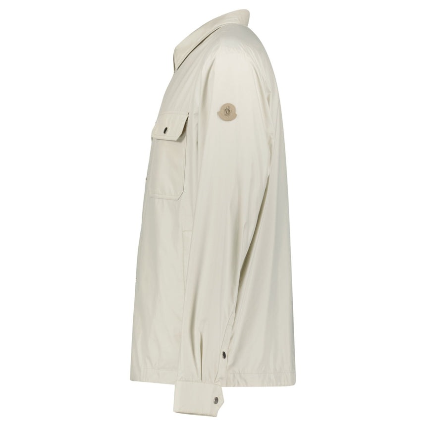 Moncler Piz Shirt Jacket in Light Beige - Boinclo - Outlet Sale Under Retail
