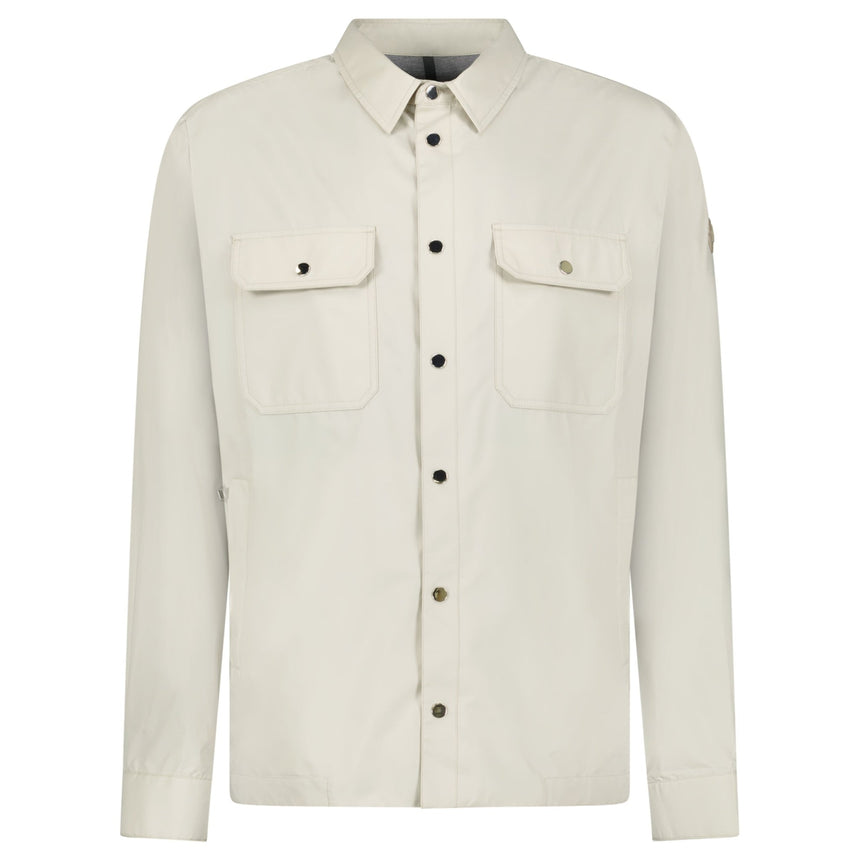 Moncler Piz Shirt Jacket in Light Beige - Boinclo - Outlet Sale Under Retail