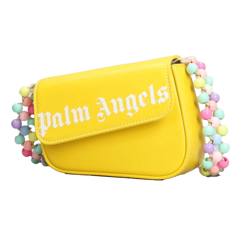 Palm Angels Bead Strap Shoulder Bag Yellow - Boinclo - Outlet Sale Under Retail