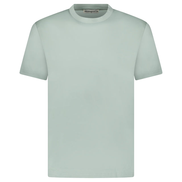 Plain Label Mercerized Cotton T-Shirt Mint - Boinclo - Outlet Sale Under Retail