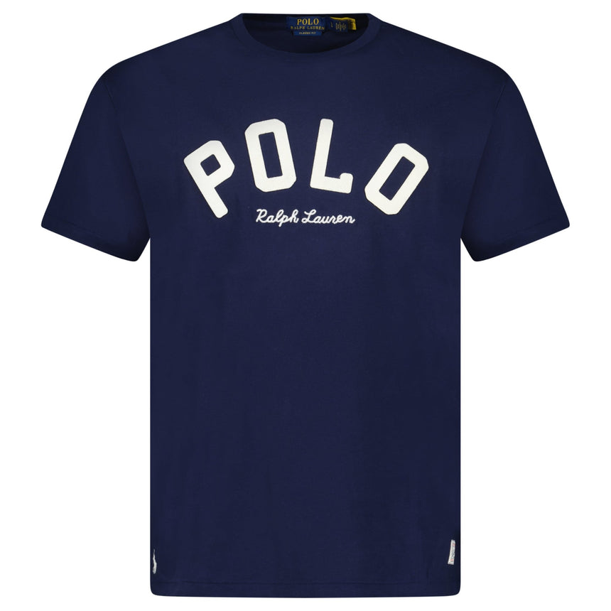 Polo Ralph Lauren College Logo Cruise T-Shirt Navy - Boinclo - Outlet Sale Under Retail