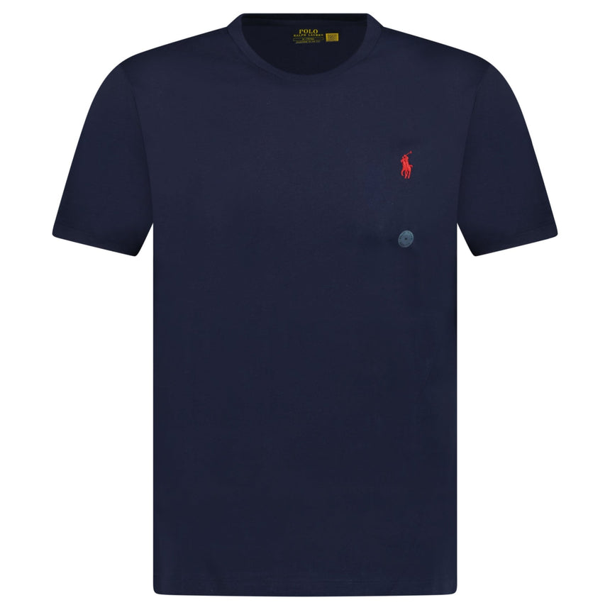 Polo Ralph Lauren Custom Slim Fit T-Shirt in Navy - Boinclo - Outlet Sale Under Retail