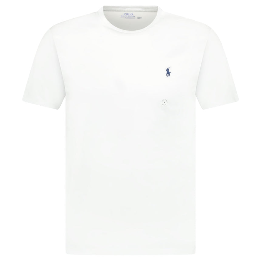 Polo Ralph Lauren Custom Slim Fit T-Shirt in White - Boinclo - Outlet Sale Under Retail