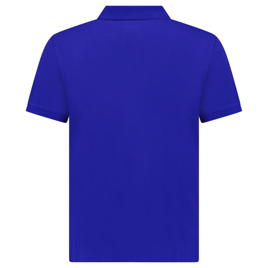 Polo Ralph Lauren Mesh Custom Slim Fit Polo Shirt in Dark Blue - Boinclo - Outlet Sale Under Retail