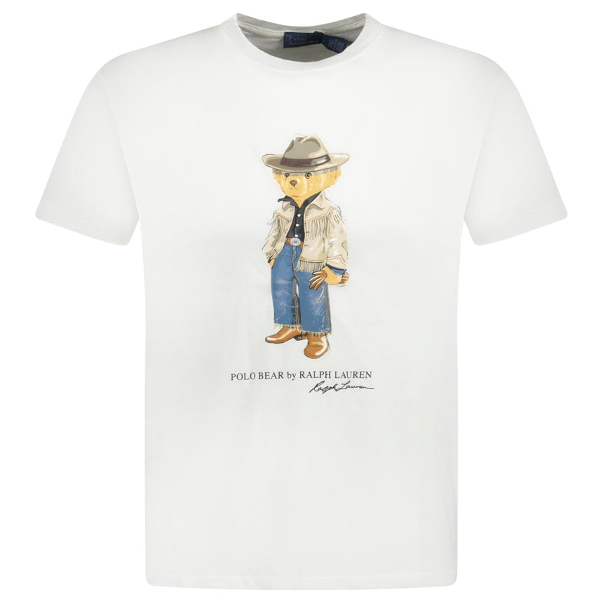 Polo Ralph Lauren Polo Bear Cotton Jersey T-Shirt White - Boinclo - Outlet Sale Under Retail