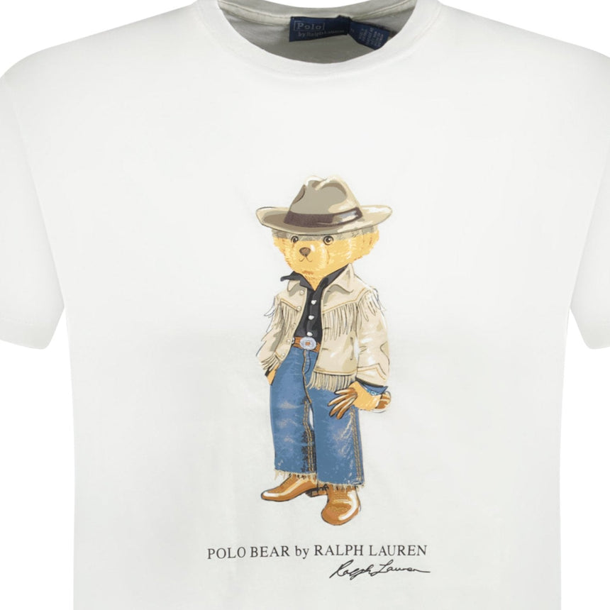 Polo Ralph Lauren Polo Bear Cotton Jersey T-Shirt White - Boinclo - Outlet Sale Under Retail