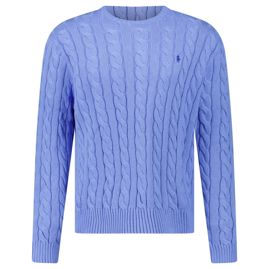 Polo Ralph Lauren Cable Knit Sweater in Blue - Boinclo - Outlet Sale Under Retail