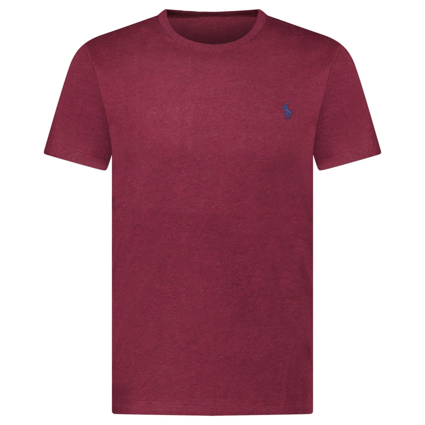 Polo Ralph Lauren Custom Slim Fit T-Shirt in Burgundy - Boinclo - Outlet Sale Under Retail