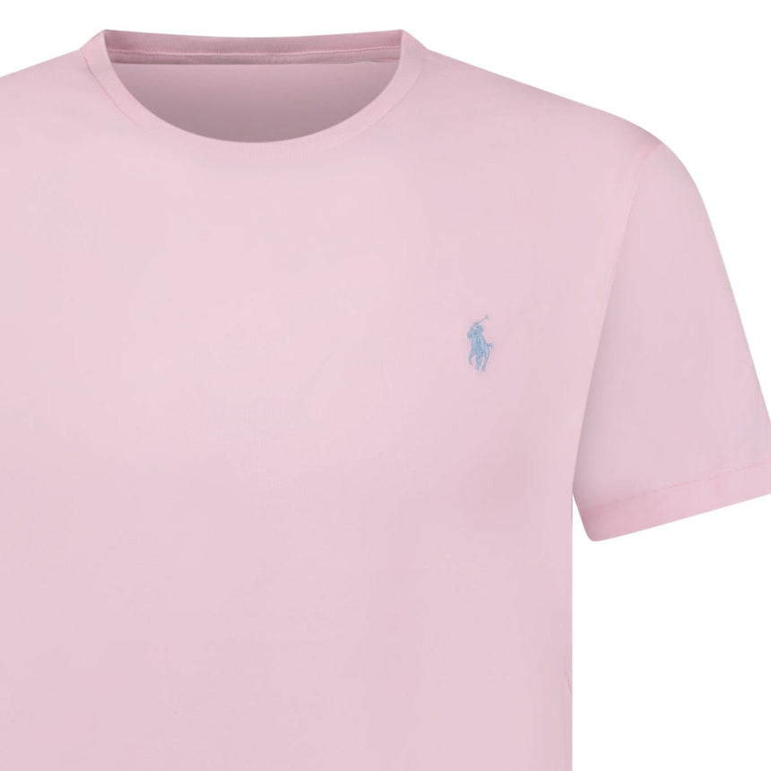 Polo Ralph Lauren Custom Slim Fit T-Shirt in Light Pink - Boinclo - Outlet Sale Under Retail