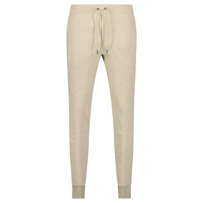 Polo Ralph Lauren Double Knit Sweatpants in Tuscan Beige Heather - Boinclo - Outlet Sale Under Retail