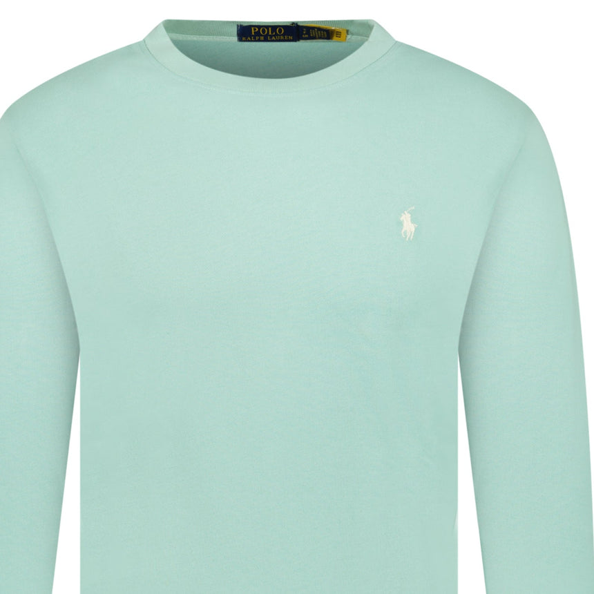 Ralph Lauren Long Sleeve Sweatshirt in Celadon - Boinclo - Outlet Sale Under Retail