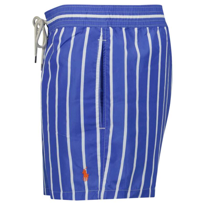 Ralph Lauren Swimming Trunk in Blue Stripe - Boinclo - Outlet Sale Under Retail