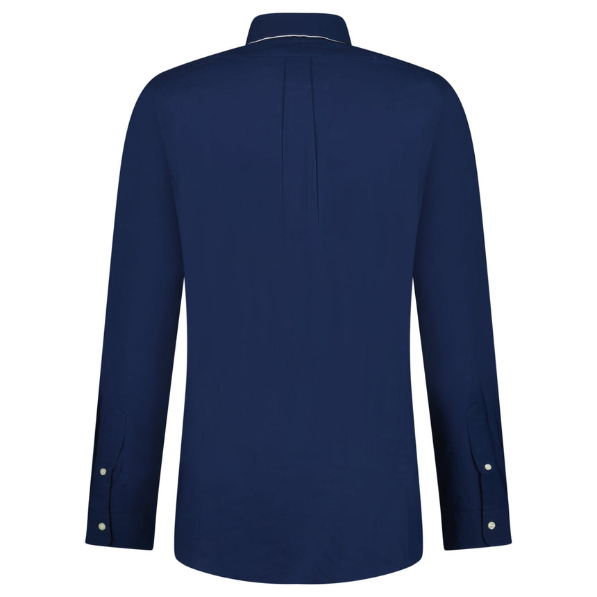 Polo Ralph Lauren Slim Fit Stretch Oxford Shirt Navy - Boinclo - Outlet Sale Under Retail