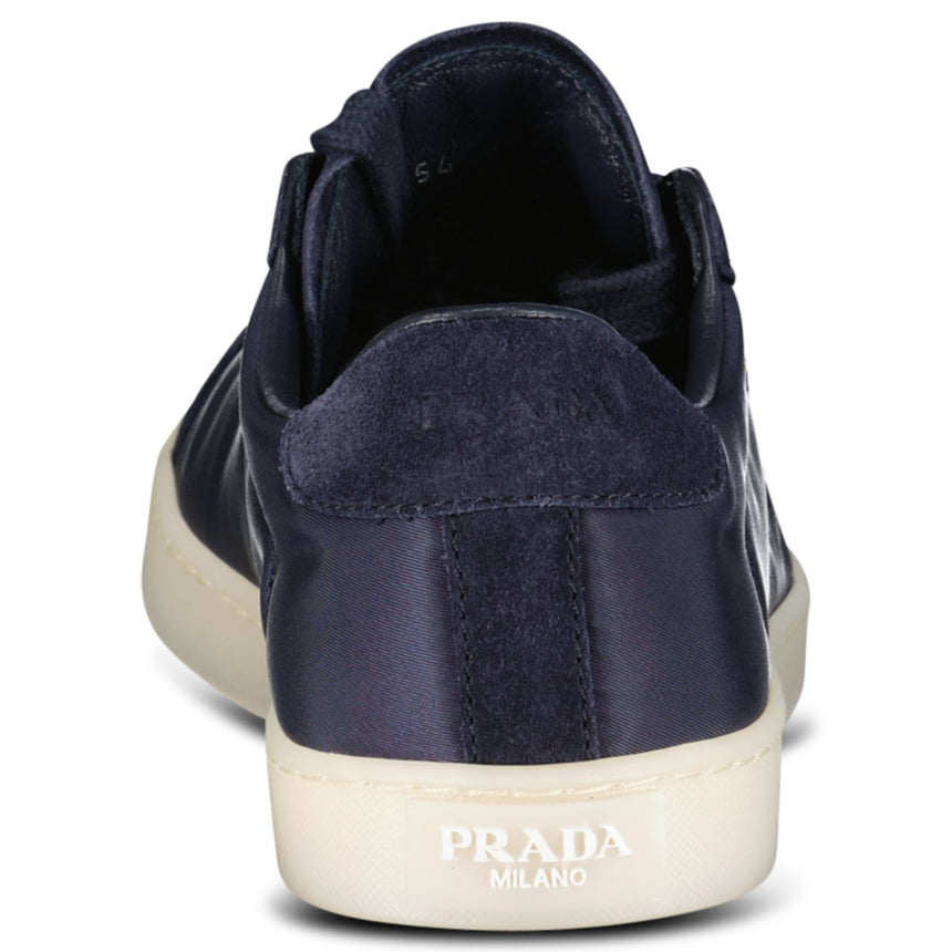 Prada Lane Toe Suede Sneakers in Navy - Boinclo - Outlet Sale Under Retail